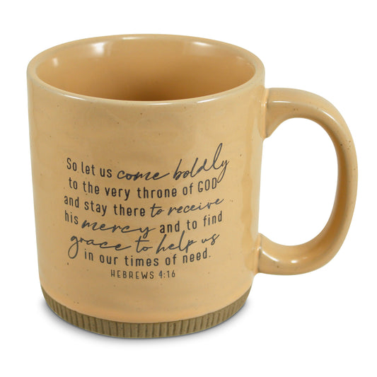 Powerful Words Pray Boldly Yellow 16oz