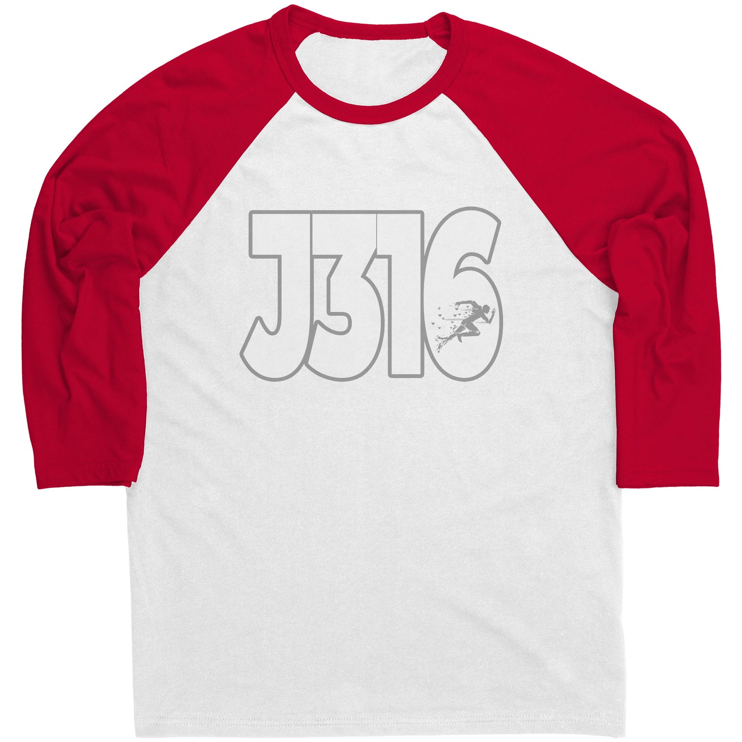 J316 RM Canvas Mens Raglan
