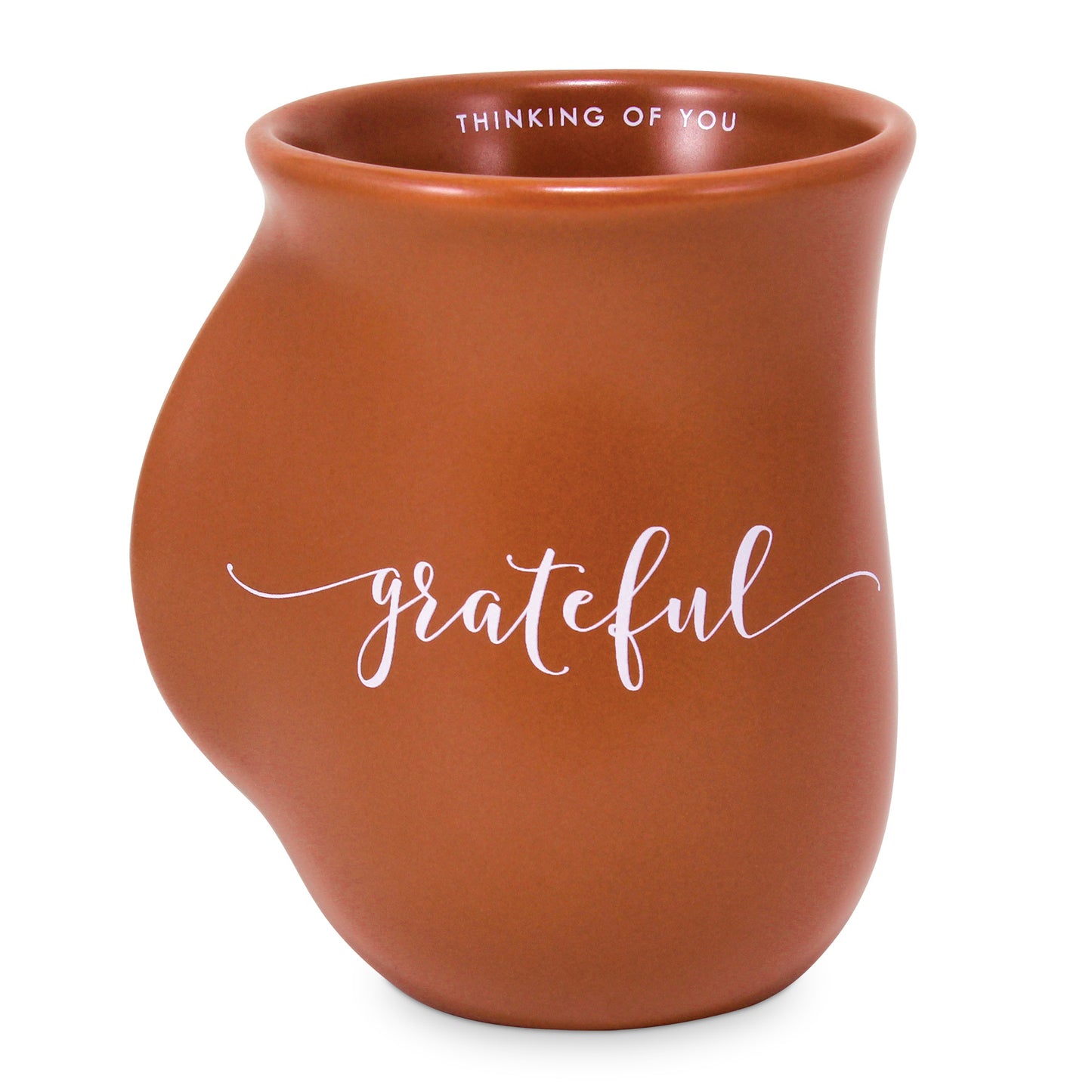 Handwarmer Mug Grateful Orange 18oz