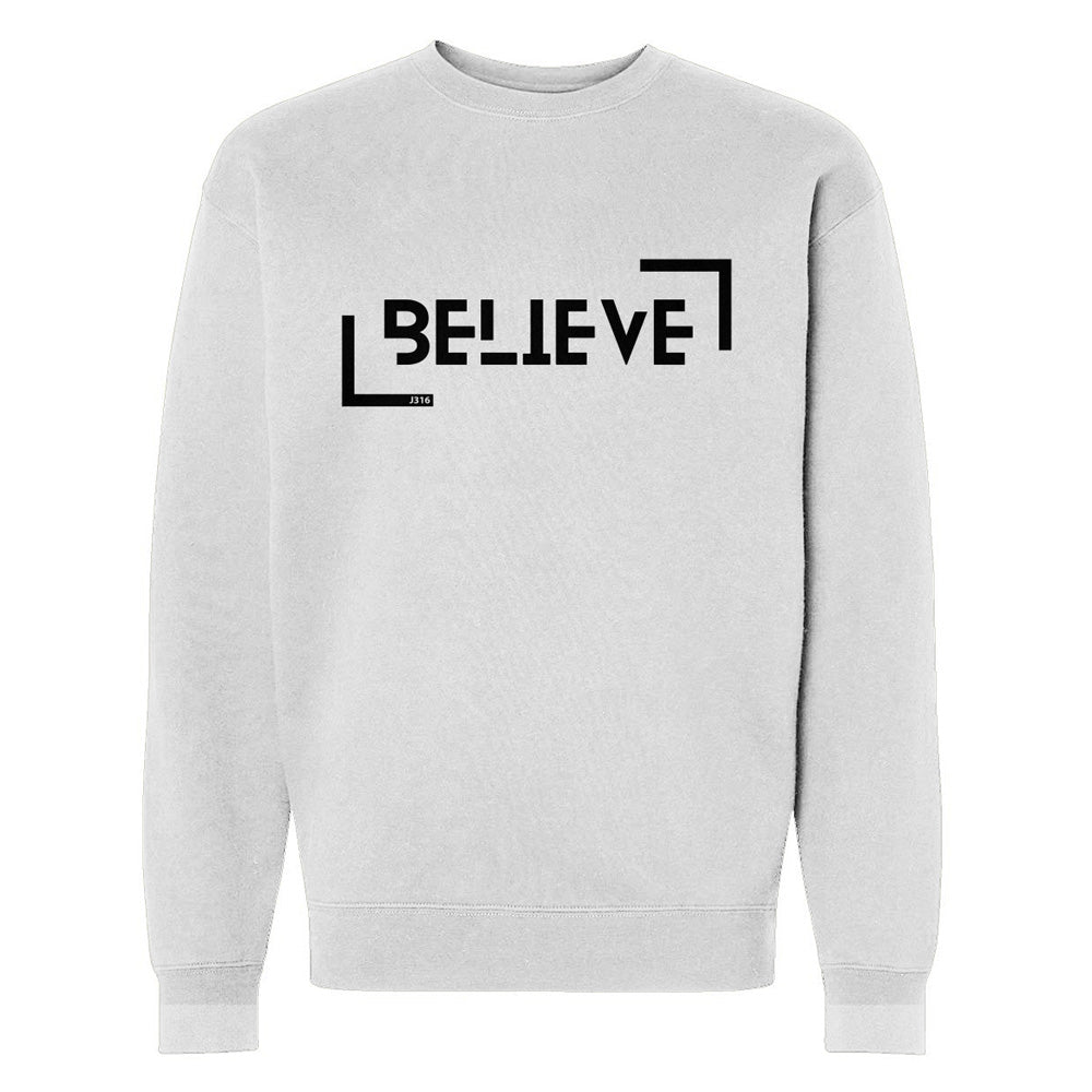 Believe Heavyweight Crewneck Sweatshirt BK