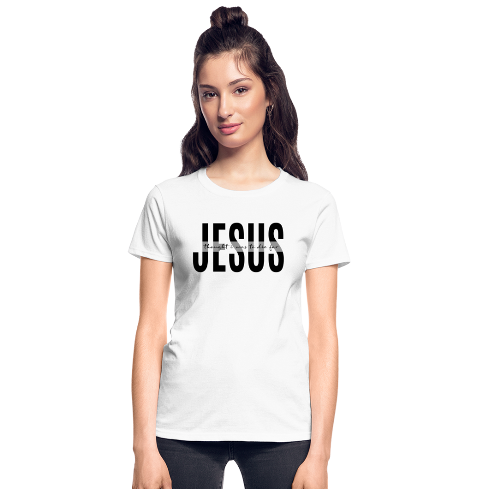 Jesus TDF Ultra Cotton Ladies T-Shirt - white