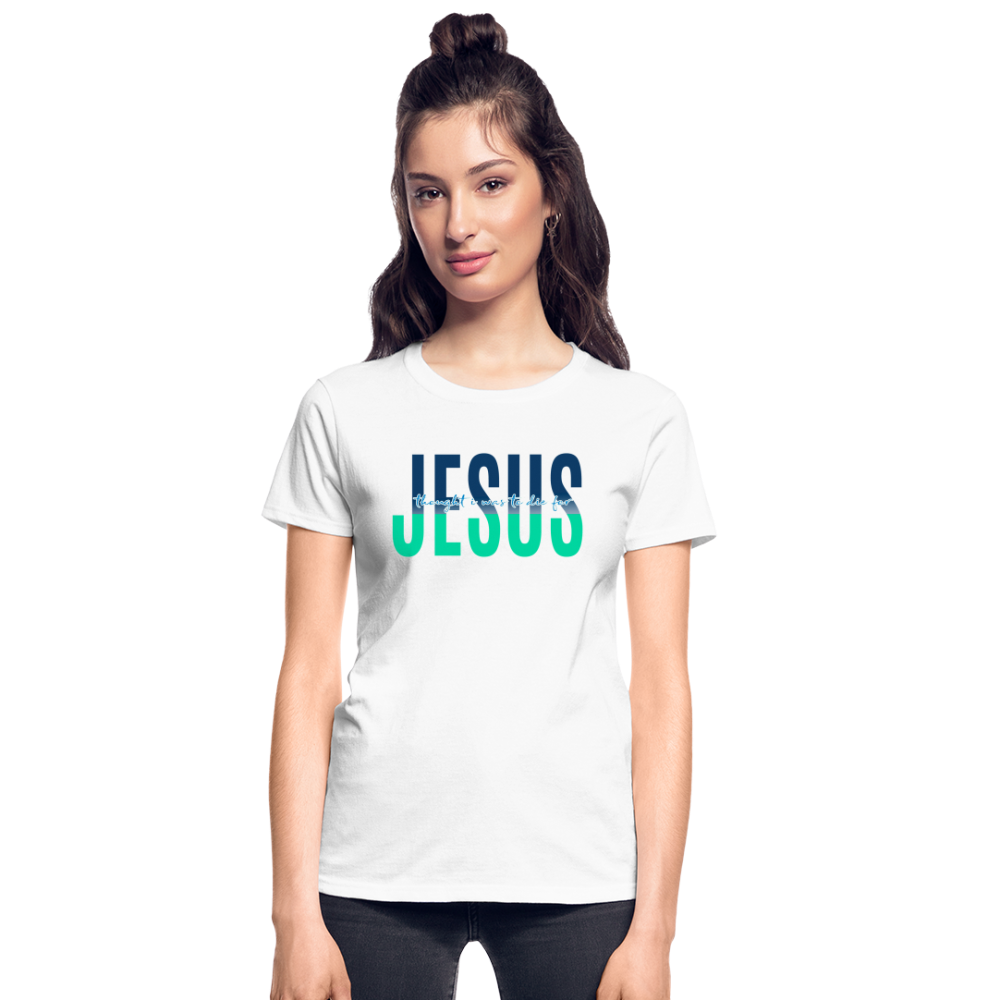 Jesus TDF Ultra Cotton Ladies T-Shirt - white