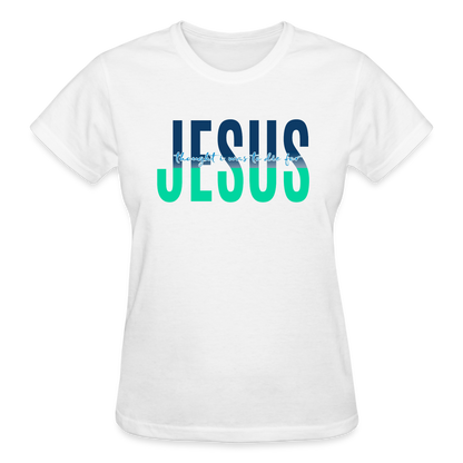 Jesus TDF Ultra Cotton Ladies T-Shirt - white