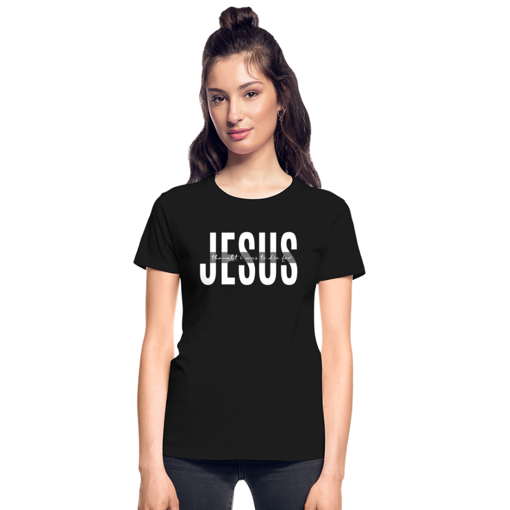 Jesus TDF Ultra Cotton Ladies T-Shirt - black