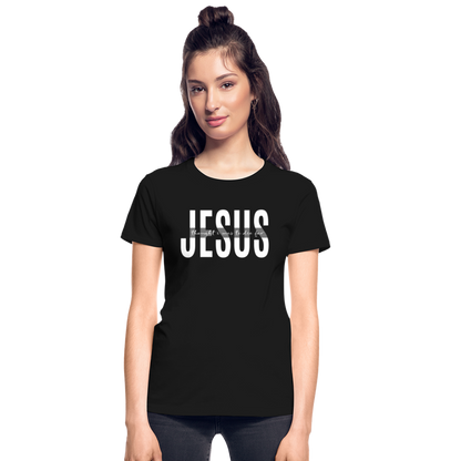 Jesus TDF Ultra Cotton Ladies T-Shirt - black