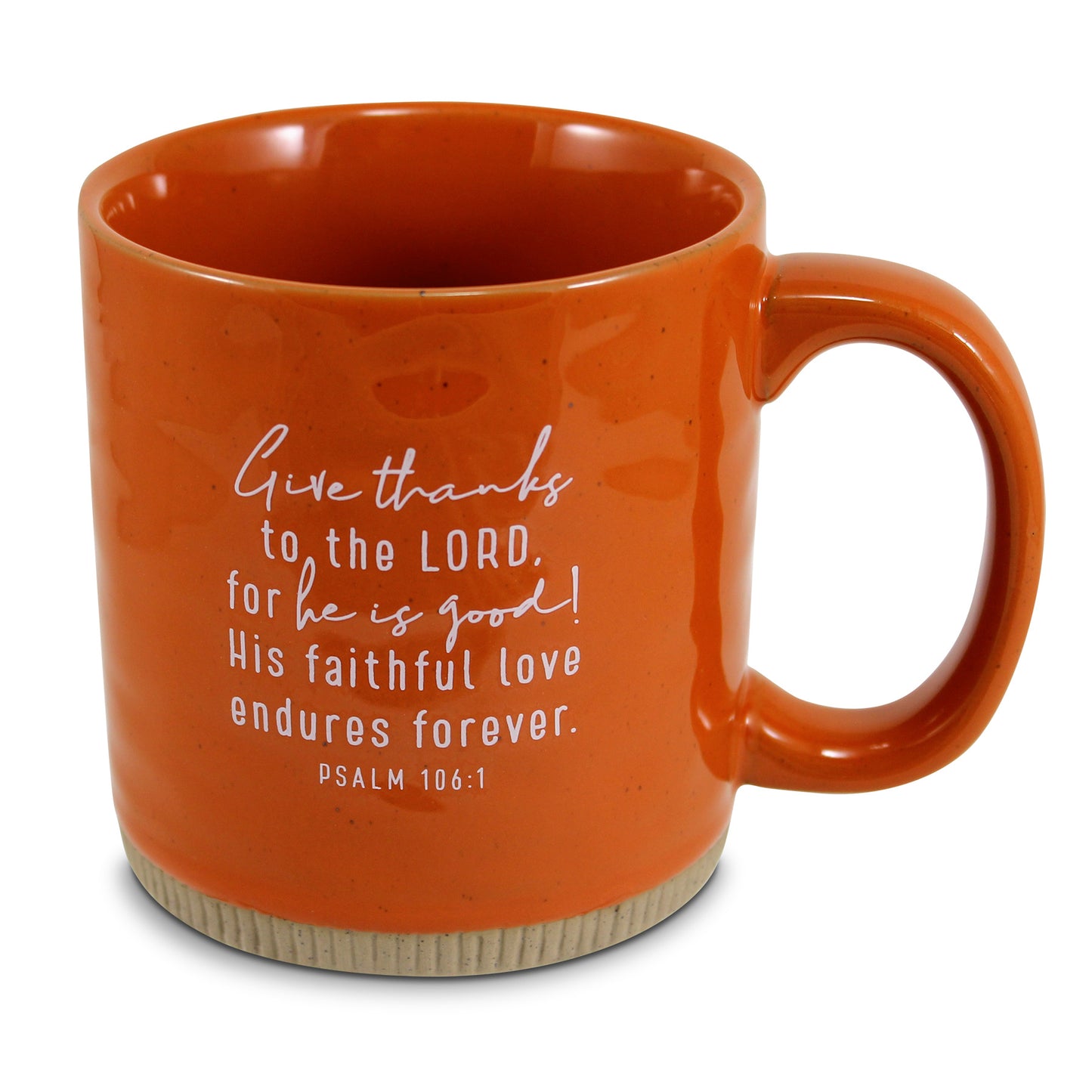 Mug Powerful Words Grateful Rust 16oz