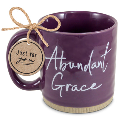 Mug Abundant Grace Purple 16oz