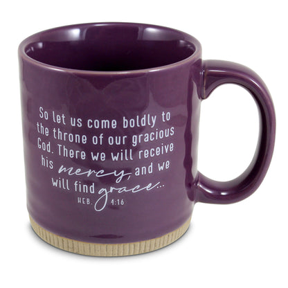 Mug Abundant Grace Purple 16oz