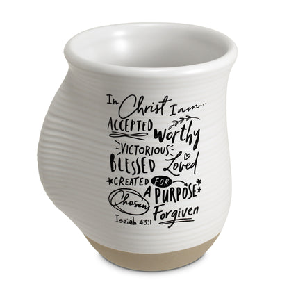 Handwarmer Mug In Christ White 18oz