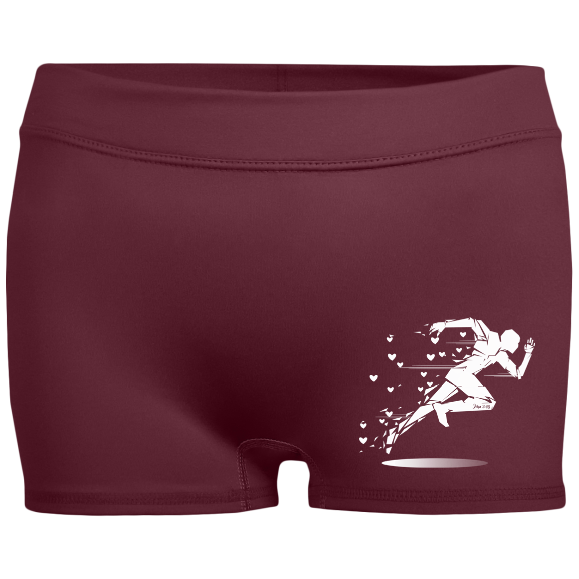 J316 RM-W 1232 Ladies' Fitted Moisture-Wicking 2.5 inch Inseam Shorts