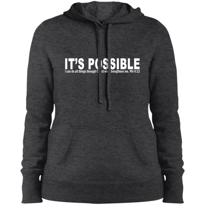 Possible PH413 LST254 Ladies' Pullover Hooded Sweatshirt