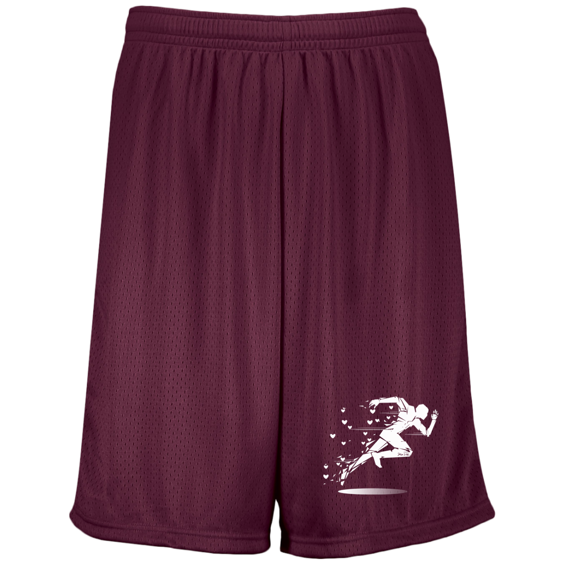 J316 RM-W 1844 Moisture-Wicking 9 inch Inseam Mesh Shorts