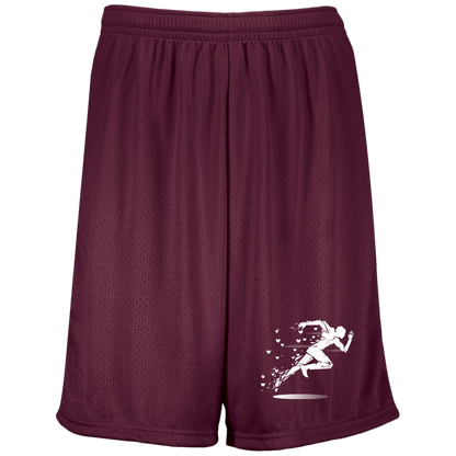 J316 RM-W 1844 Moisture-Wicking 9 inch Inseam Mesh Shorts