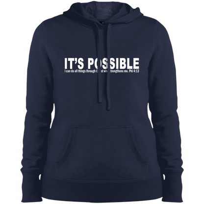 Possible PH413 LST254 Ladies' Pullover Hooded Sweatshirt