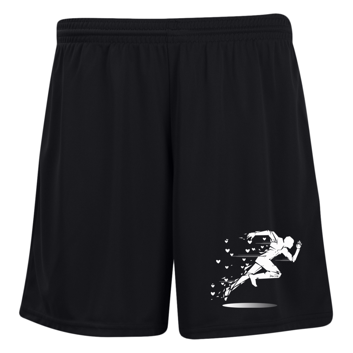 J316 RM 1423 Ladies' Moisture-Wicking 7 inch Inseam Training Shorts