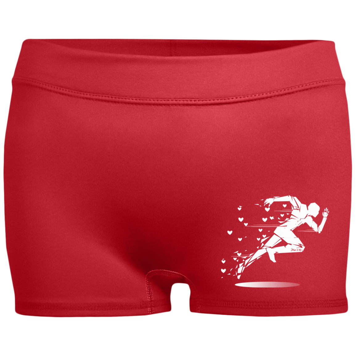 J316 RM-W 1232 Ladies' Fitted Moisture-Wicking 2.5 inch Inseam Shorts