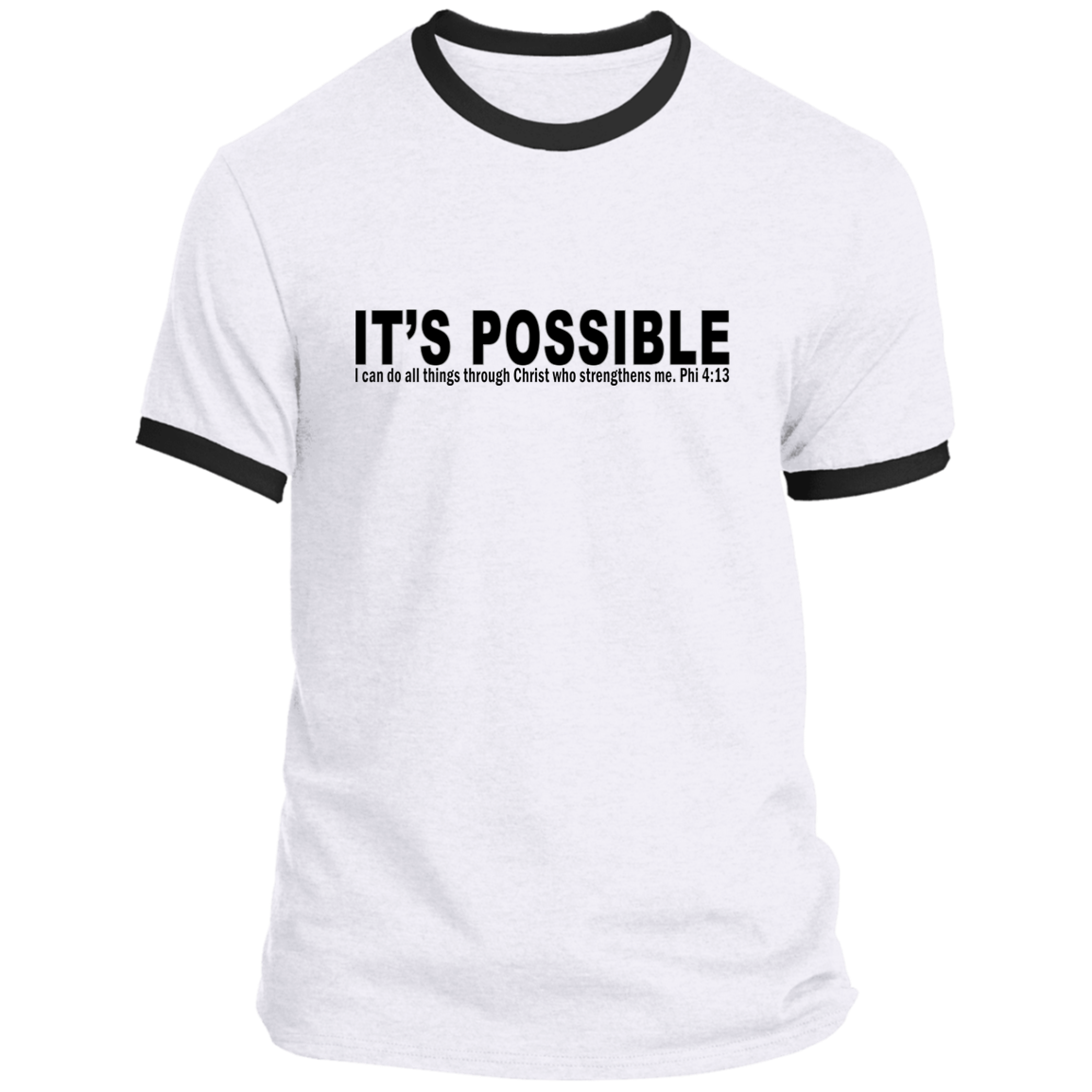 It's Possible Phi 413 PC54R Ringer Tee