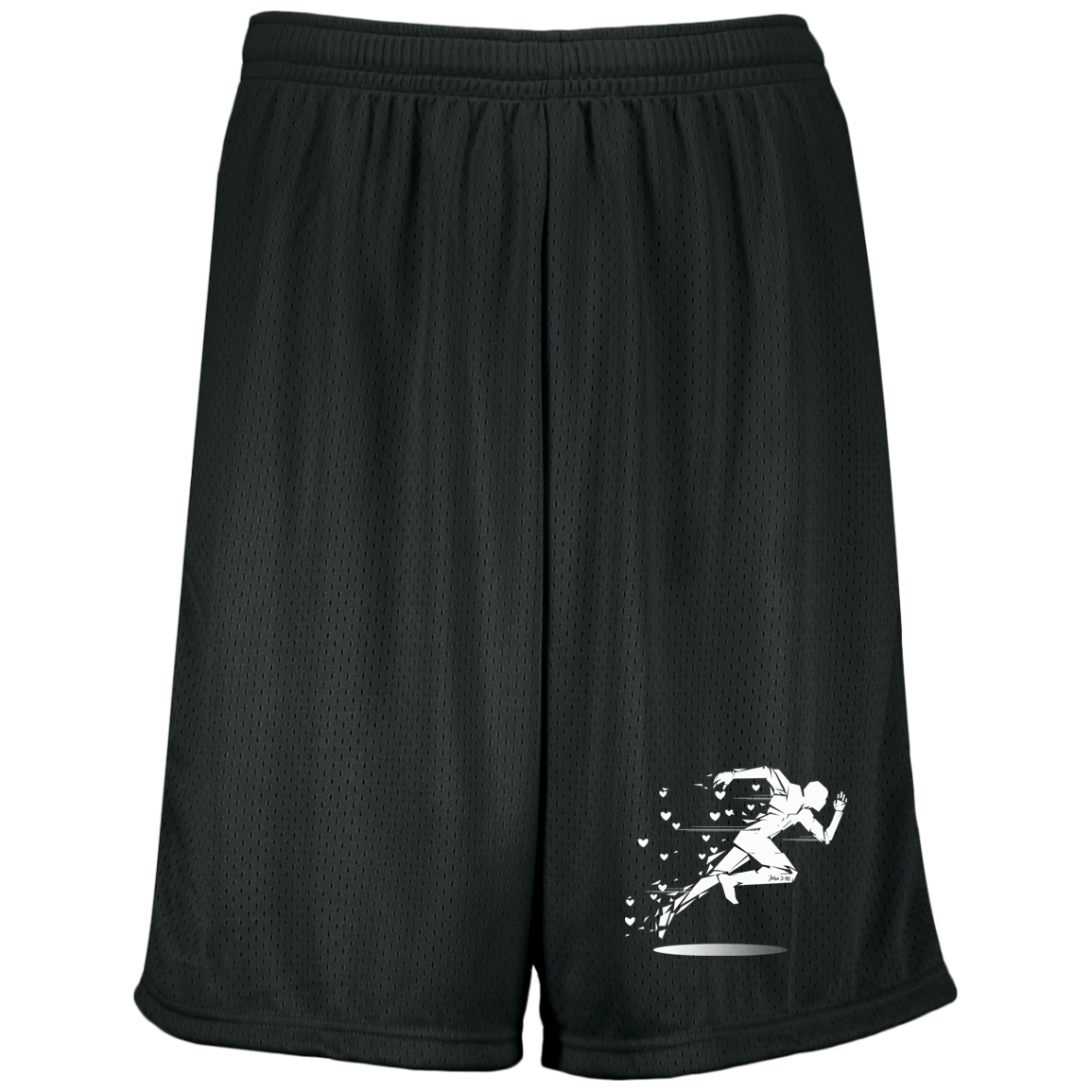 J316 RM-W 1844 Moisture-Wicking 9 inch Inseam Mesh Shorts