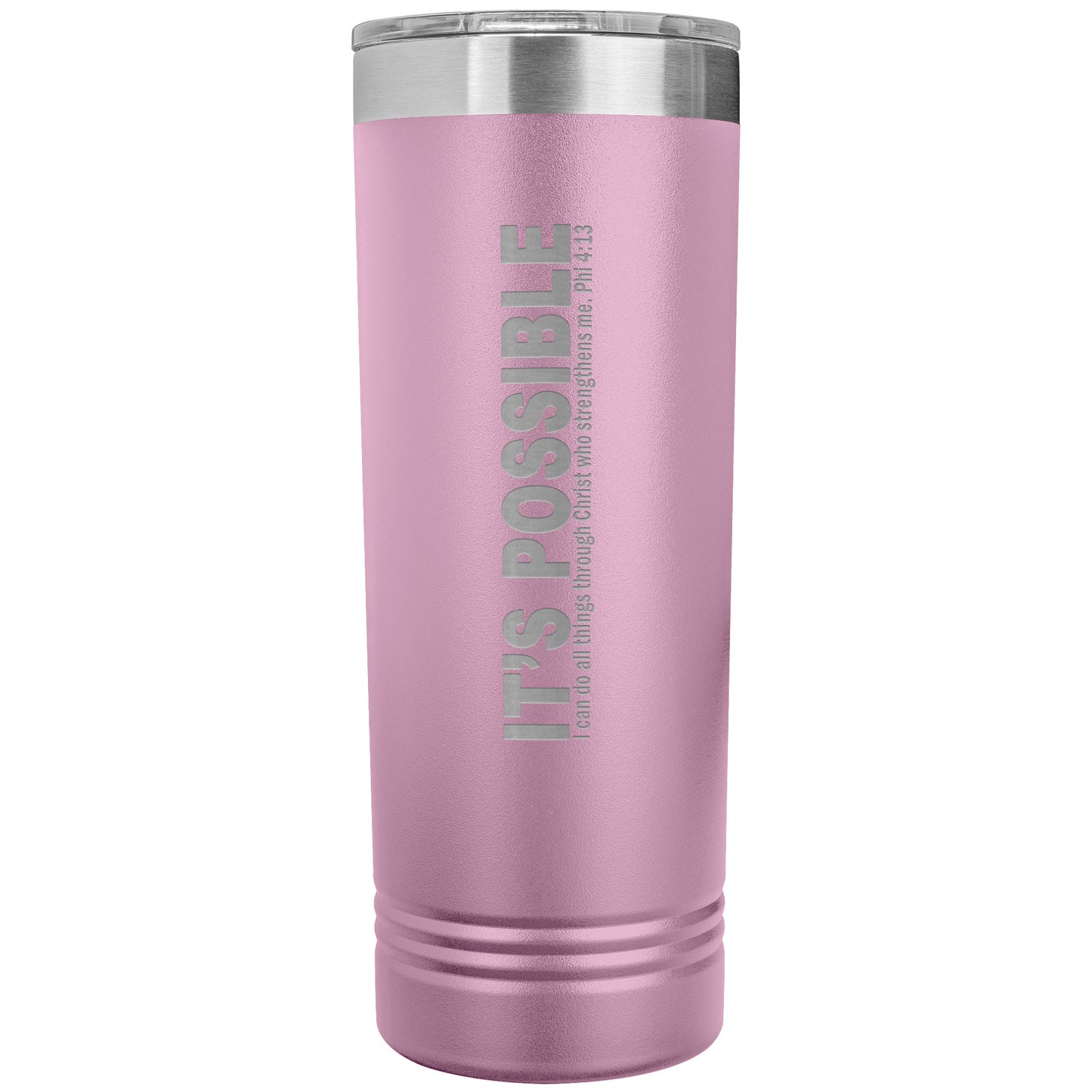 It's Possible Phi413 22oz Skinny Tumbler