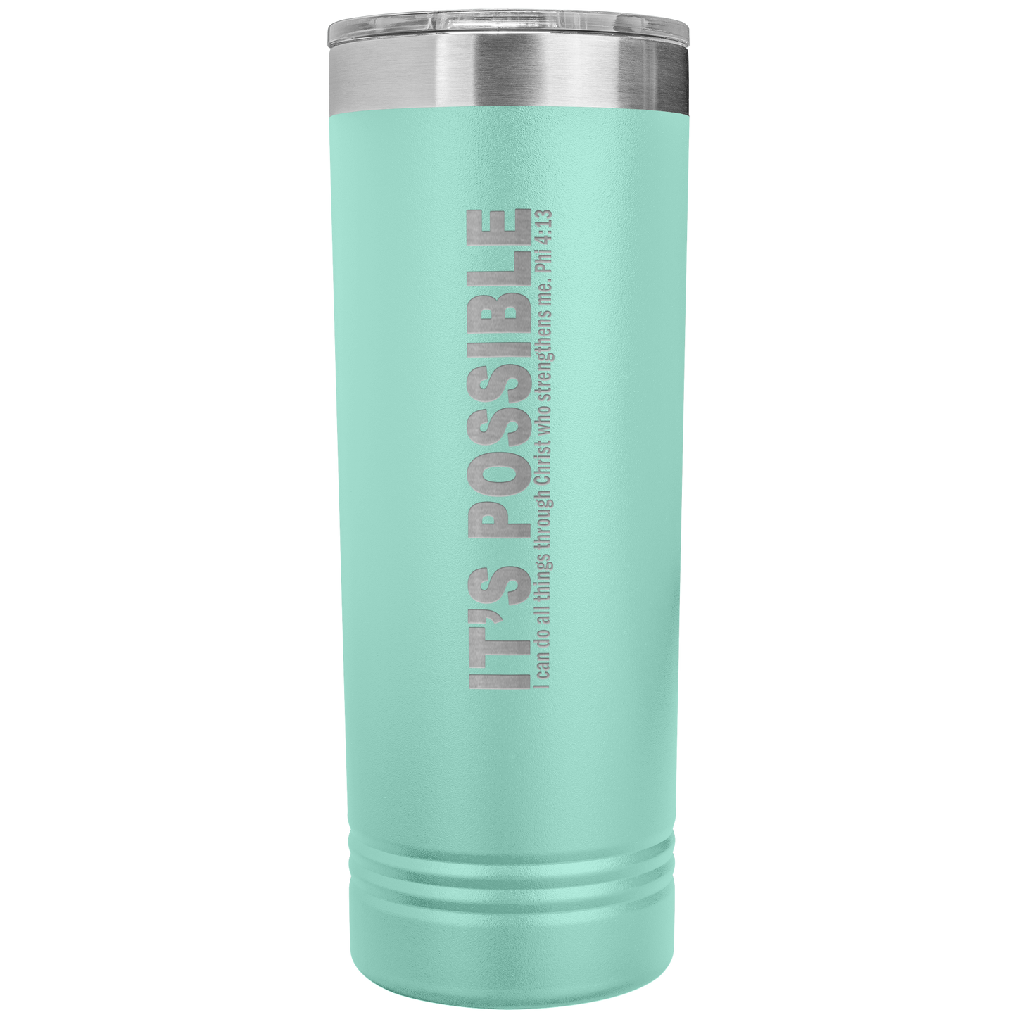 It's Possible Phi413 22oz Skinny Tumbler