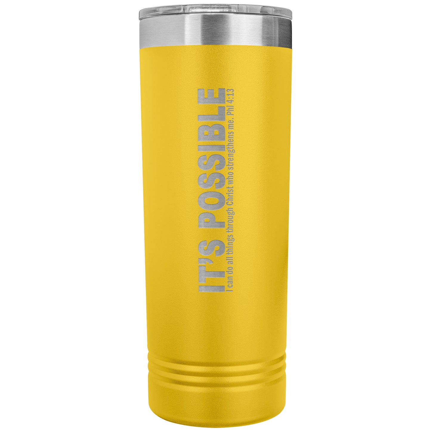 It's Possible Phi413 22oz Skinny Tumbler