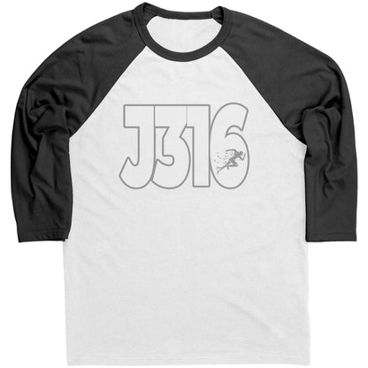 J316 RM Canvas Mens Raglan
