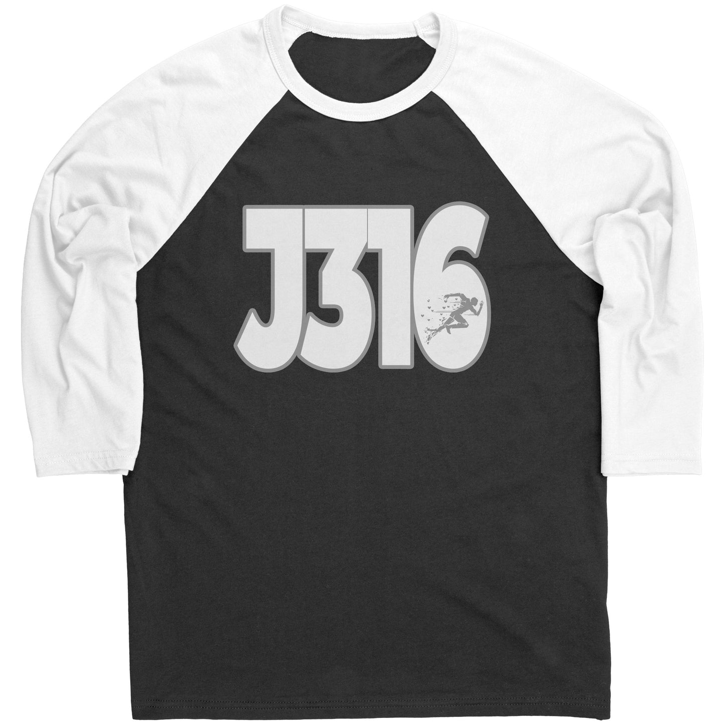 J316 RM Canvas Mens Raglan