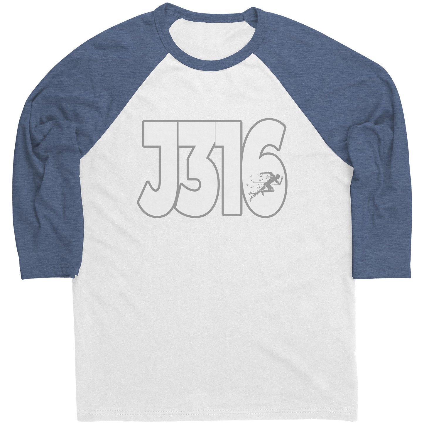 J316 RM Canvas Mens Raglan