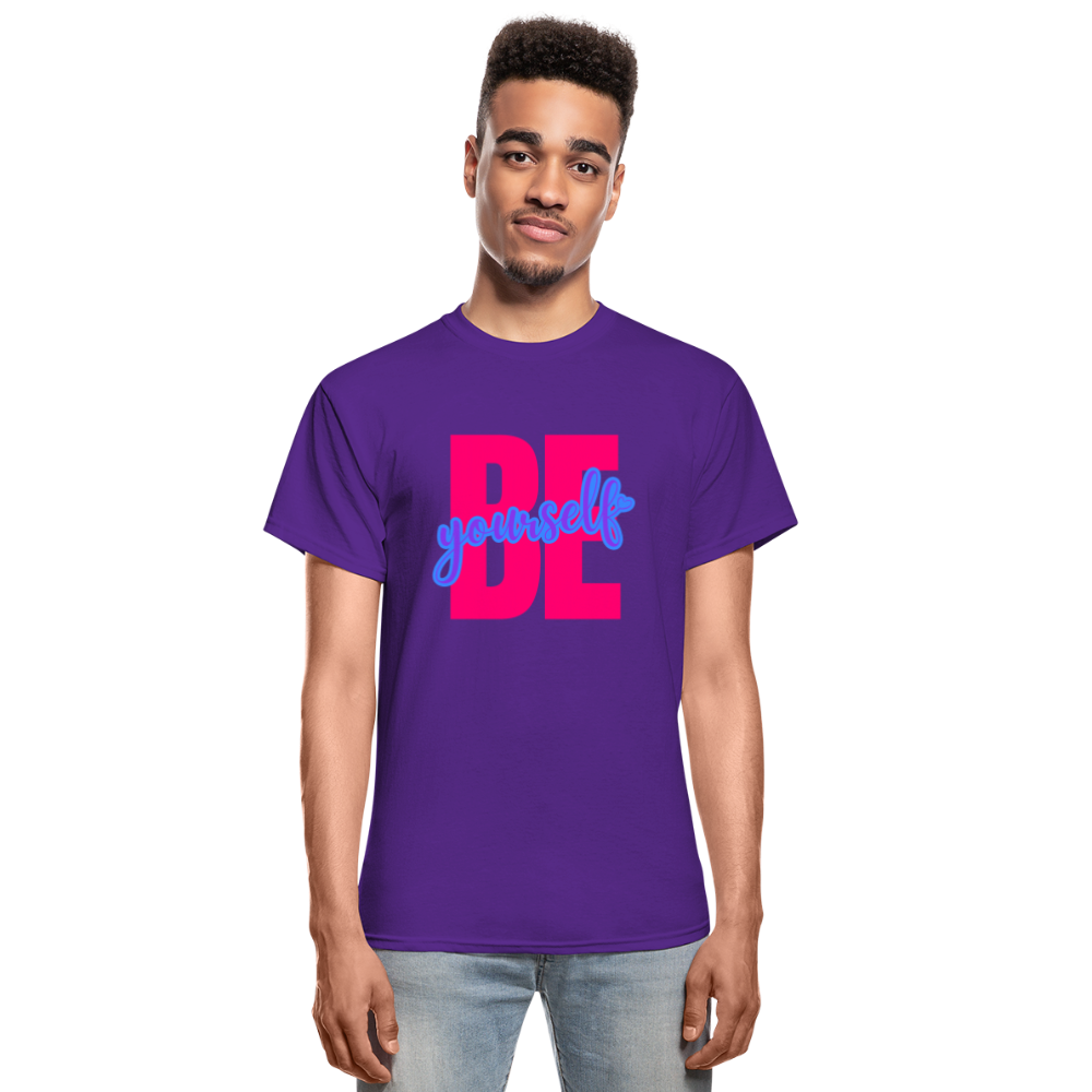 Men's Ultra Cotton Adult T-Shirt - purple