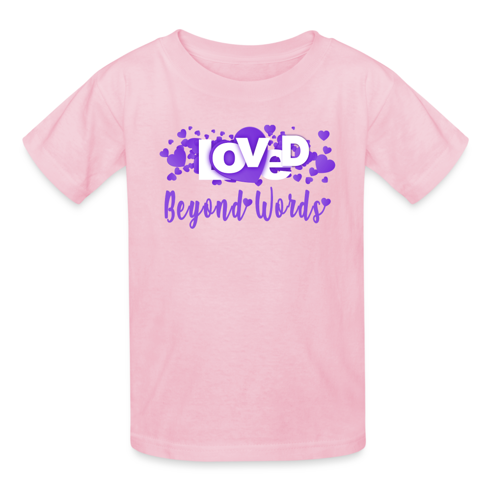 Loved BW Ultra Cotton Youth T-Shirt - light pink