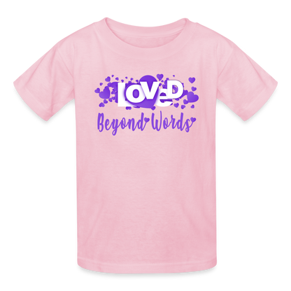 Loved BW Ultra Cotton Youth T-Shirt - light pink