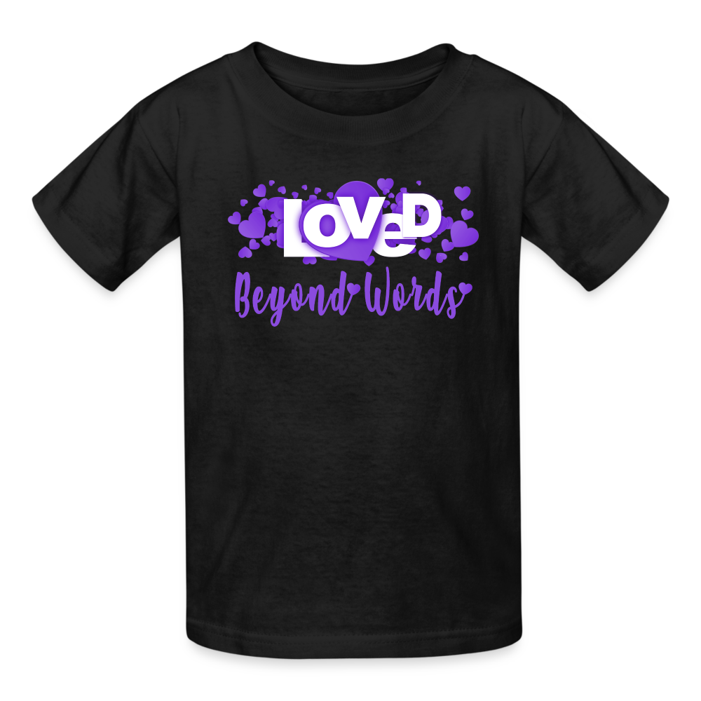 Loved BW Ultra Cotton Youth T-Shirt - black