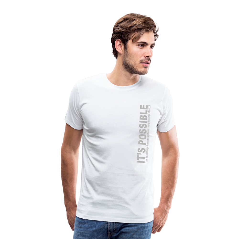 Men's Premium T-Shirt - white