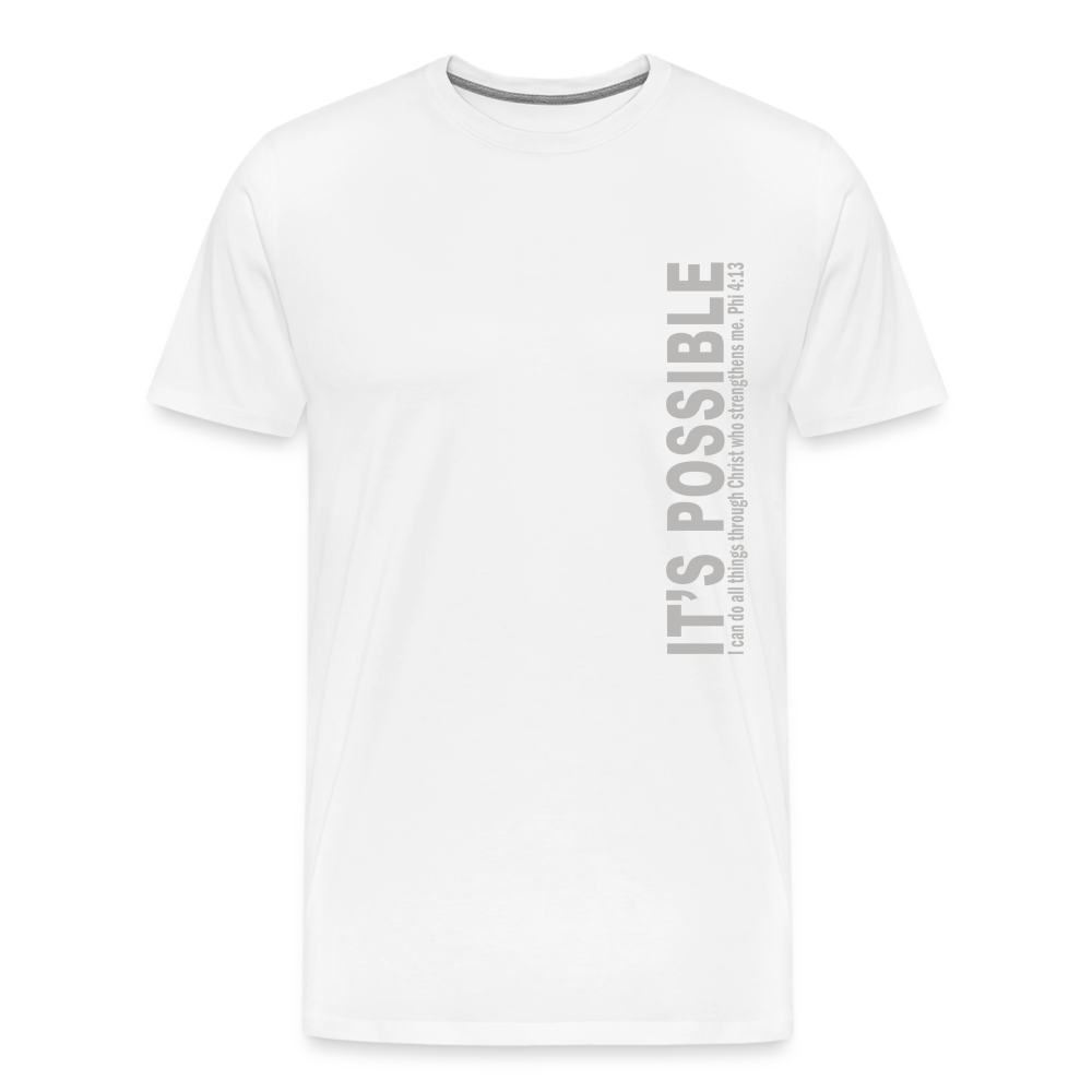 Men's Premium T-Shirt - white