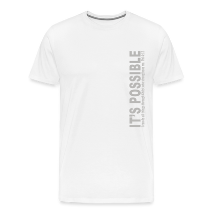 Men's Premium T-Shirt - white