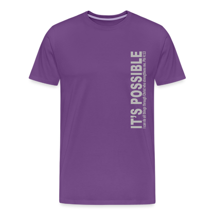 Men's Premium T-Shirt - purple