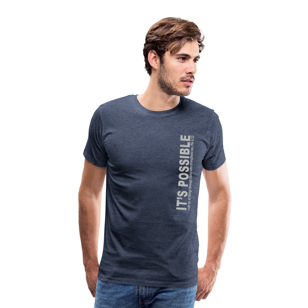 Men's Premium T-Shirt - heather blue