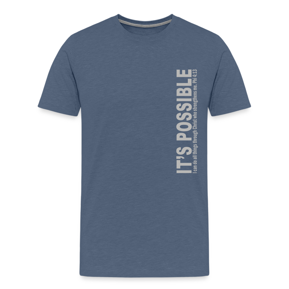 Men's Premium T-Shirt - heather blue