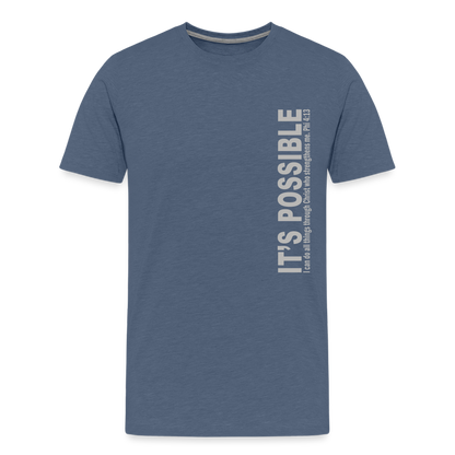 Men's Premium T-Shirt - heather blue