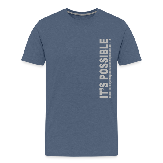 Men's Premium T-Shirt - heather blue