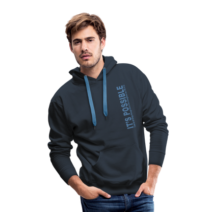 It's Possible Phi413 Men’s Premium Hoodie - navy