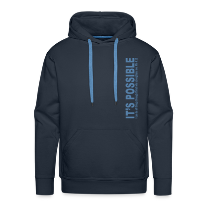 It's Possible Phi413 Men’s Premium Hoodie - navy