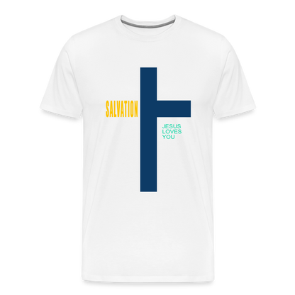 Salvation Men's Premium T-Shirt - white