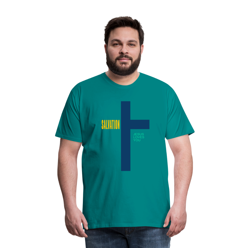 Salvation Men's Premium T-Shirt - teal