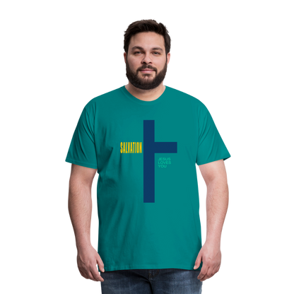 Salvation Men's Premium T-Shirt - teal