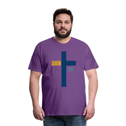 Salvation Men's Premium T-Shirt - purple