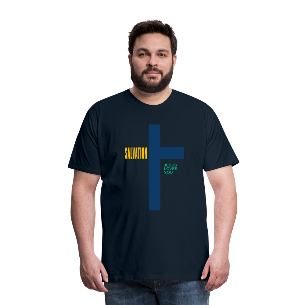 Salvation Men's Premium T-Shirt - deep navy