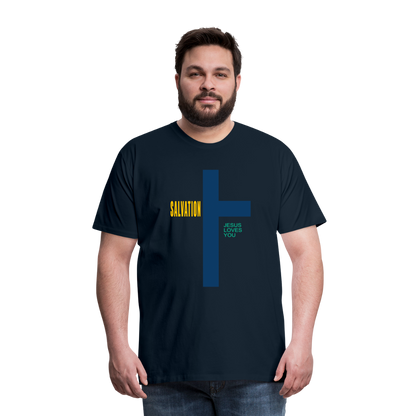 Salvation Men's Premium T-Shirt - deep navy