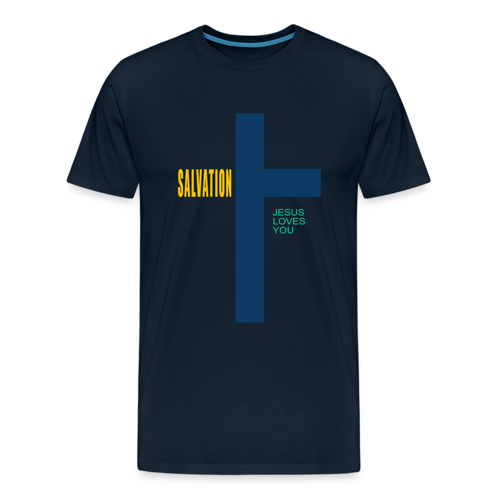 Salvation Men's Premium T-Shirt - deep navy