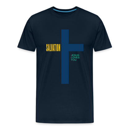 Salvation Men's Premium T-Shirt - deep navy